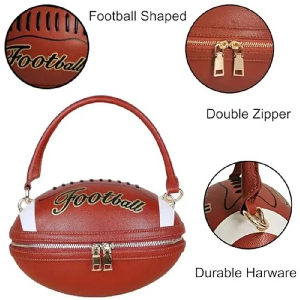 FOOTBALL FANS! Great Gift Idea Best American Sport Novelty Unique Bag Purse